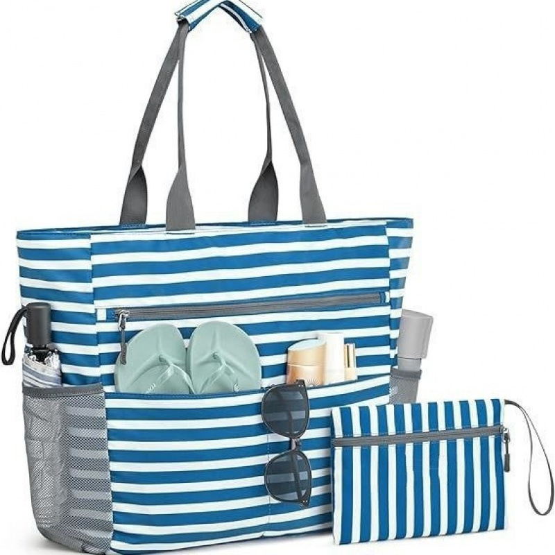 Large Capacity Waterproof Beach Bag for Summer