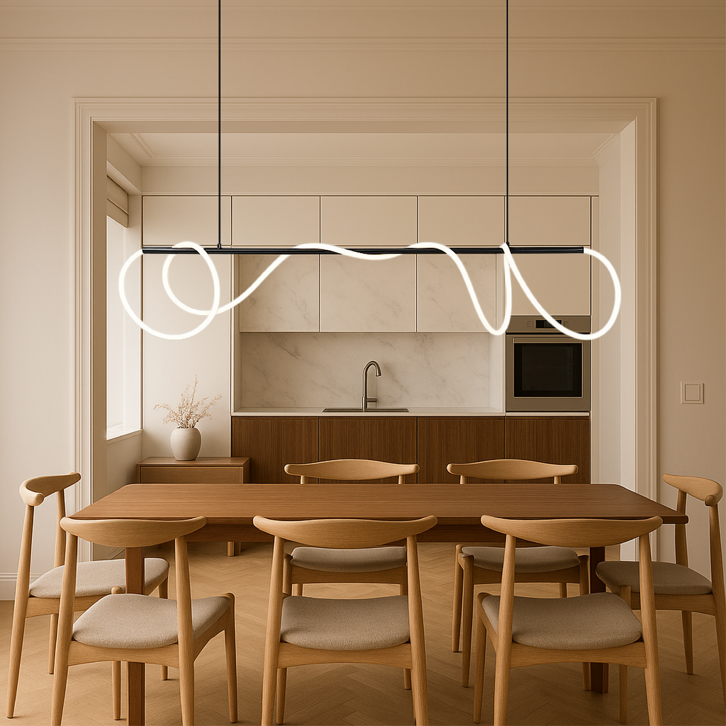 Luminaire Suspendu Cuisine Moderne pour Salles à Manger - Foivo