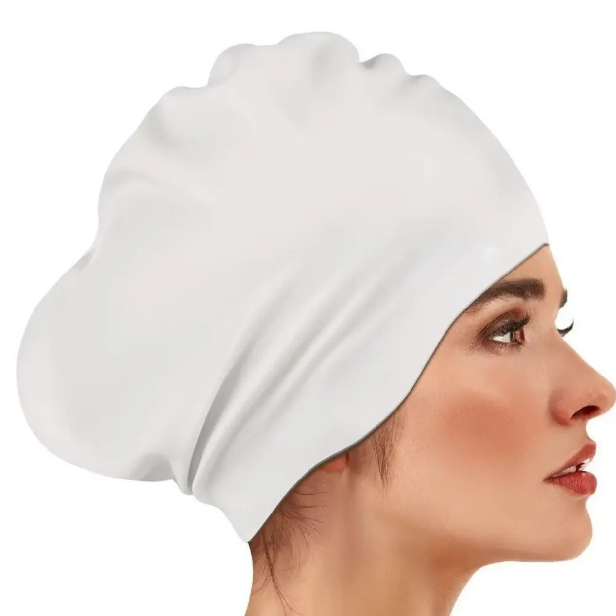 Large Size Swim Cap for Long Hair