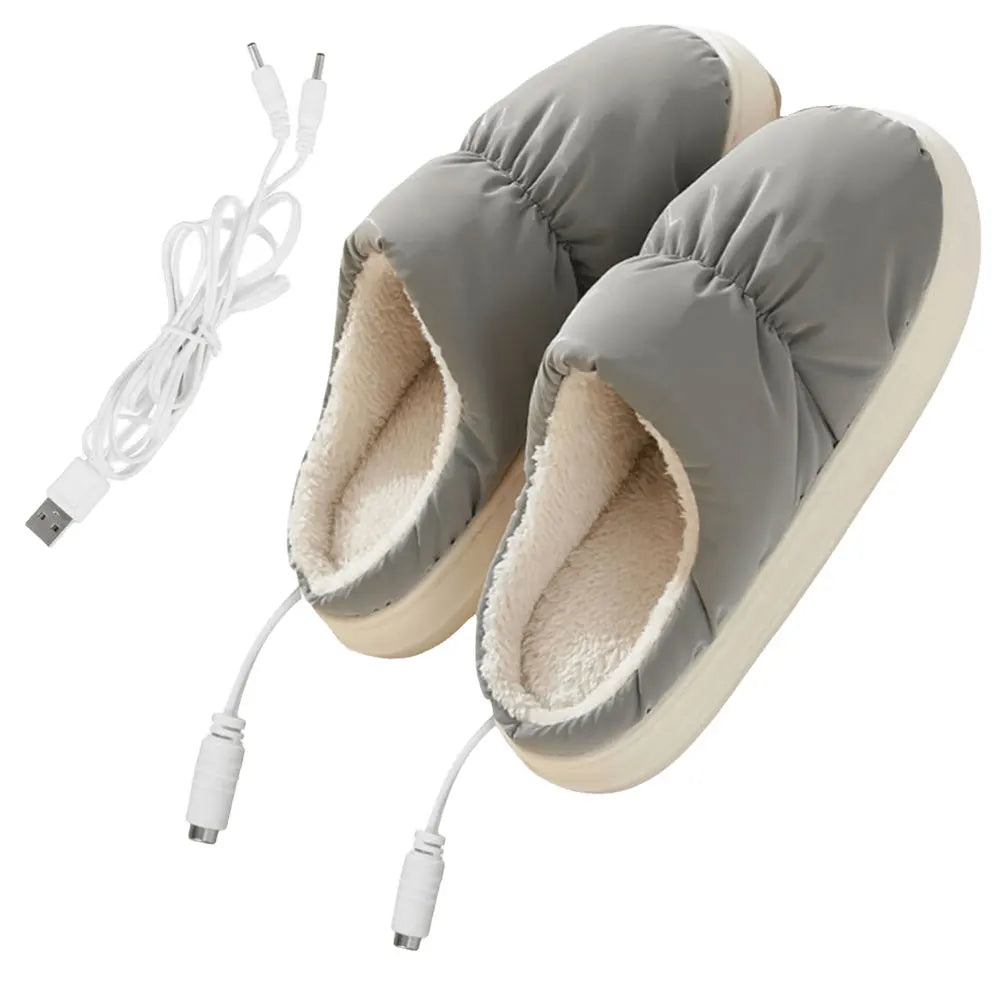Cozy Winter Electric Heated Slippers