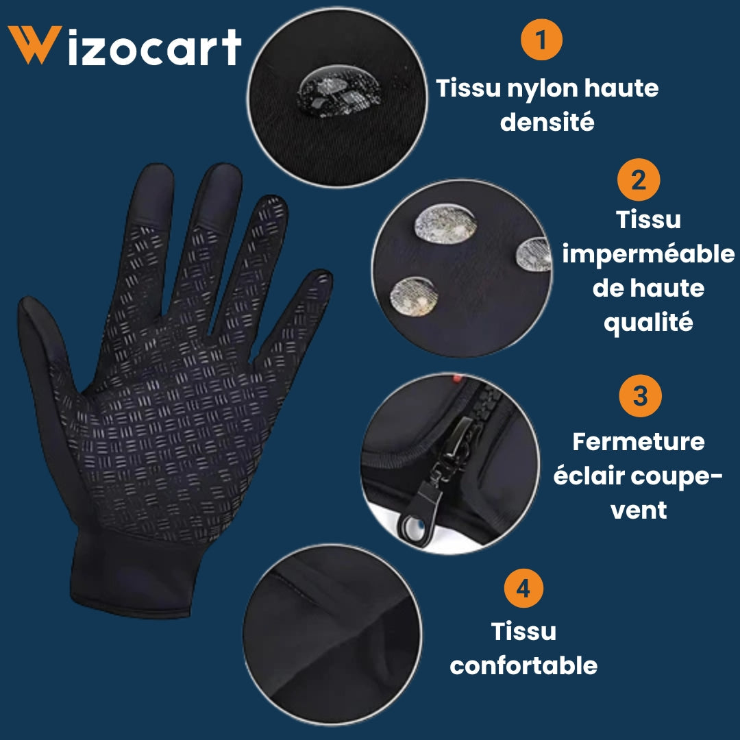 Waterproof Heated Gloves for Men and Women