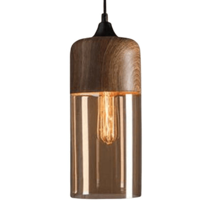 Nordic Design Wooden Ceiling Lamp