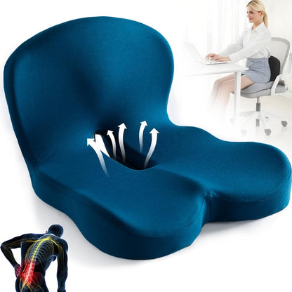 Memory Foam Lumbar Support Cushion