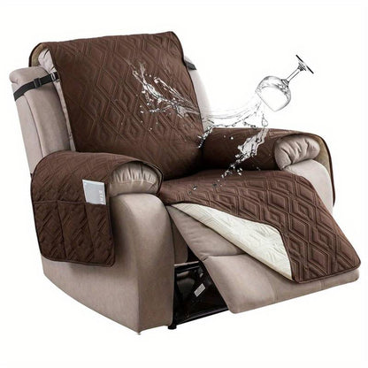 Advanced Protective Cover for Leather Armchair
