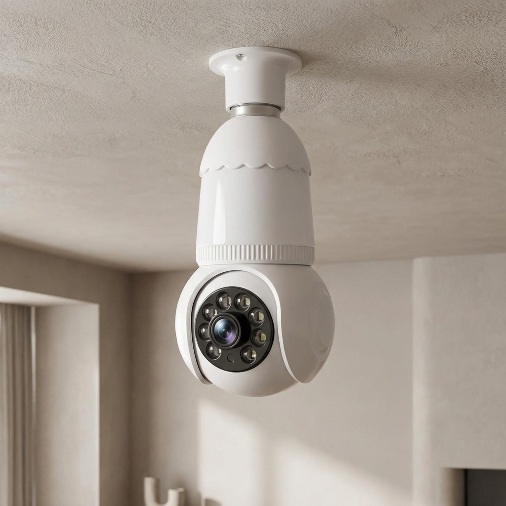 Marcherelle™ – Security Camera with LED Bulb Color Vision