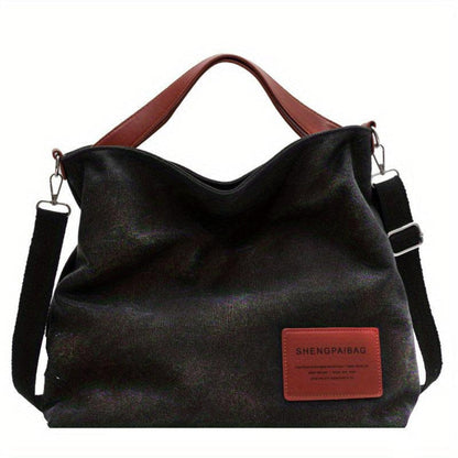 Chic and Practical Women's Canvas Crossbody Bag