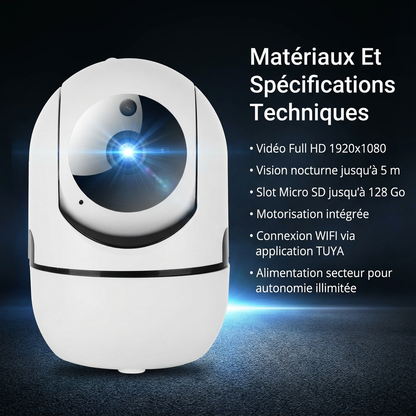 Marcherelle™ – Full HD WIFI Security Camera for Continuous Monitoring