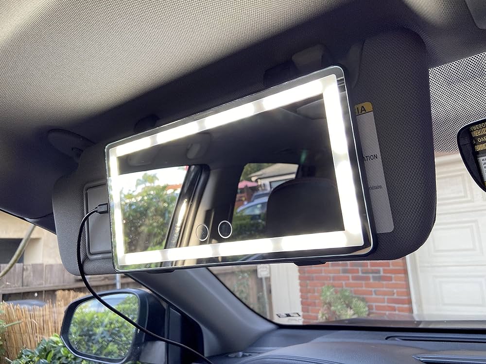 LED Rearview Mirror for Car