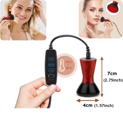 Heated Electric Gua Sha Facial Massage Device
