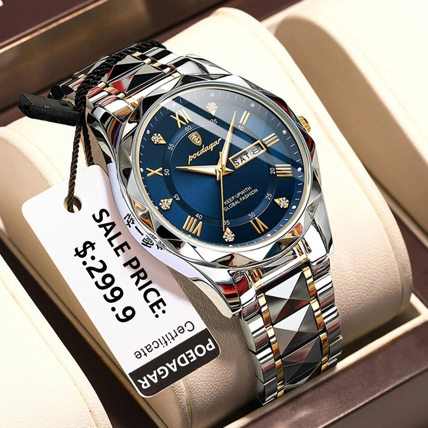 Montre Étanche Sport pour Homme avec Luminosité - Foivo