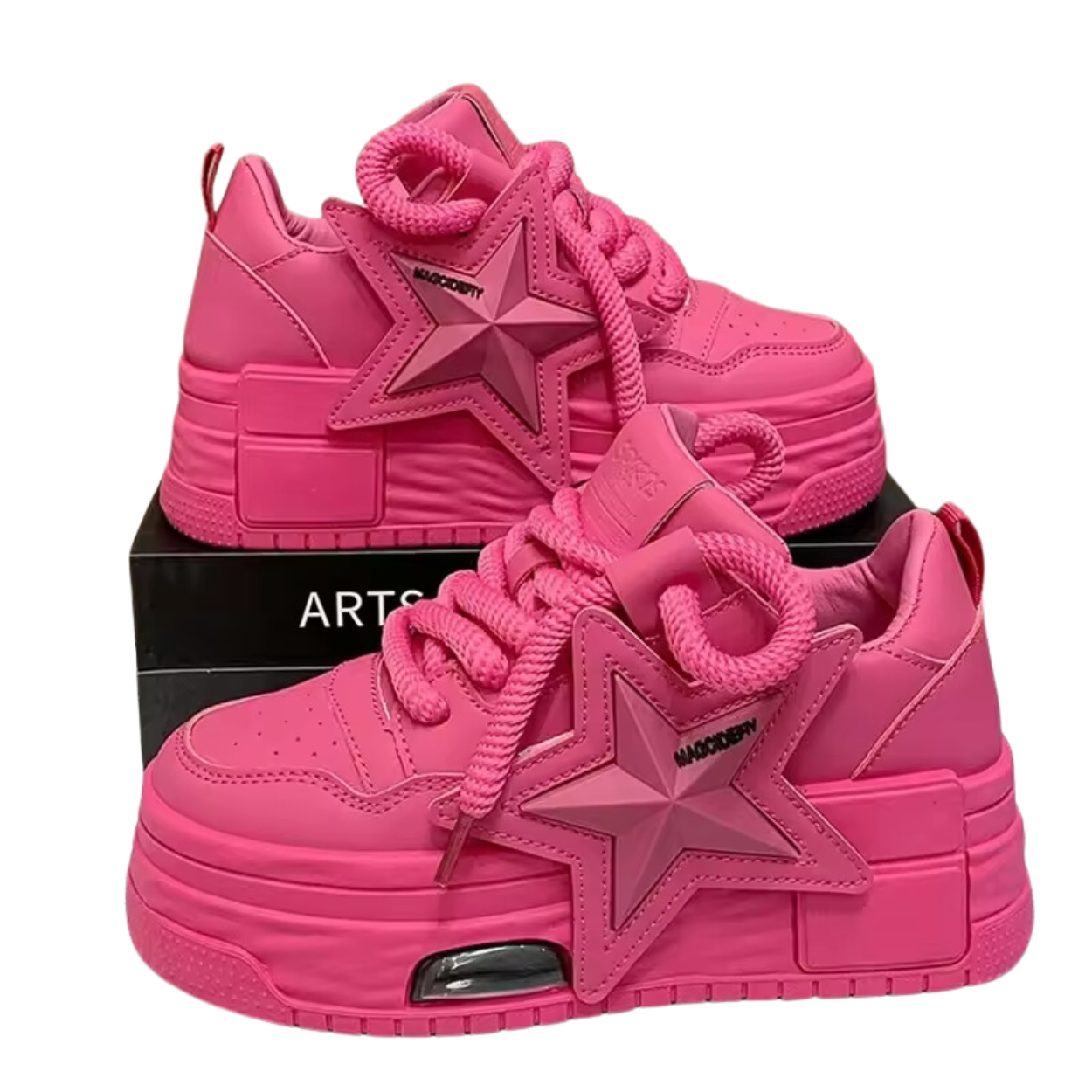 High Platform Fashion Sneakers for Women