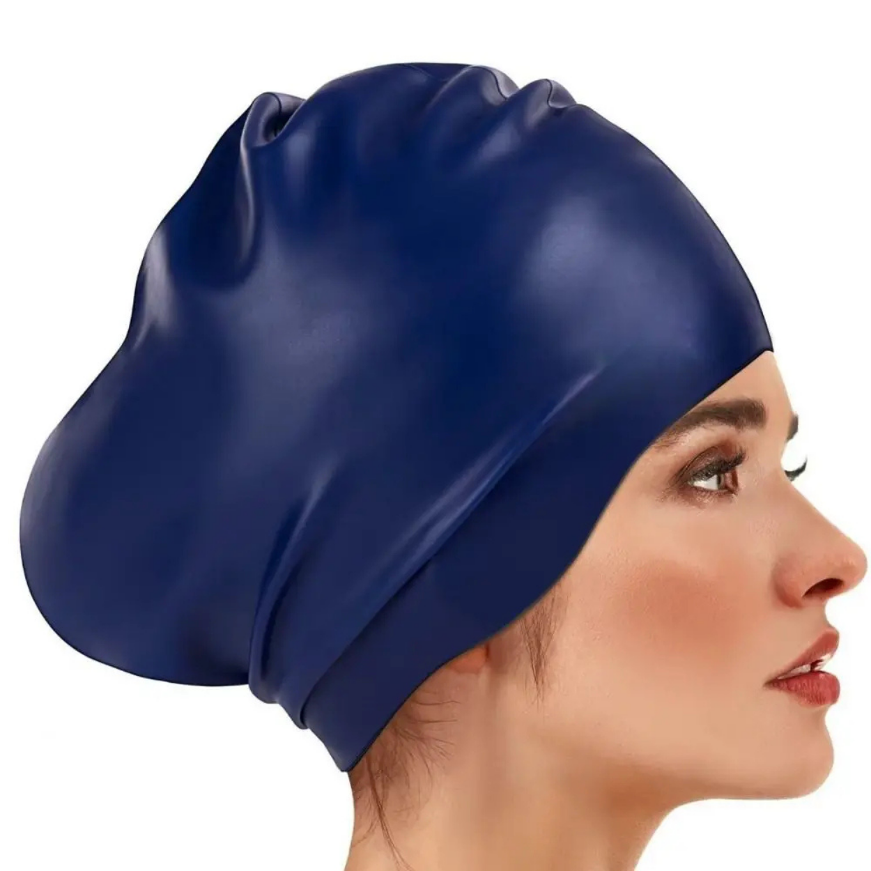 Large Size Swim Cap for Long Hair
