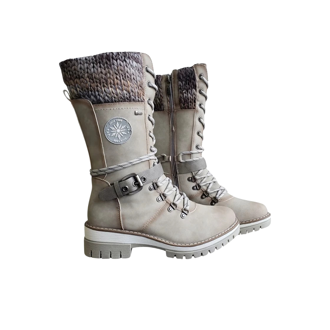 Waterproof Warm Mid-Calf Winter Boots