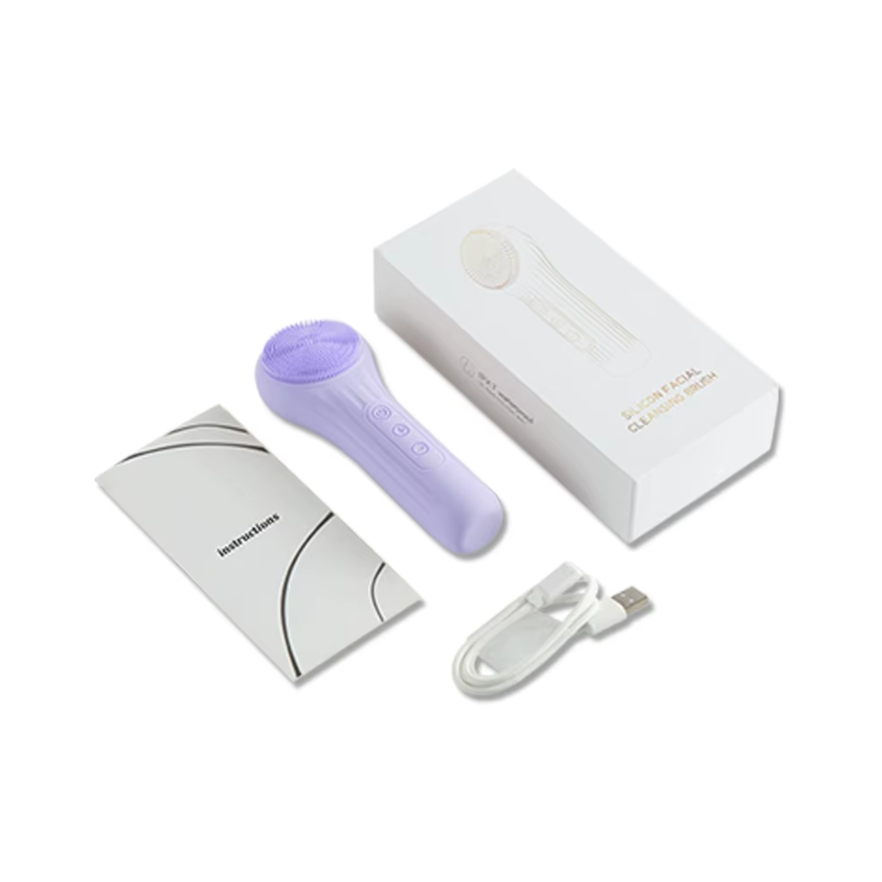 Adjustable Sonic Facial Cleansing Brush