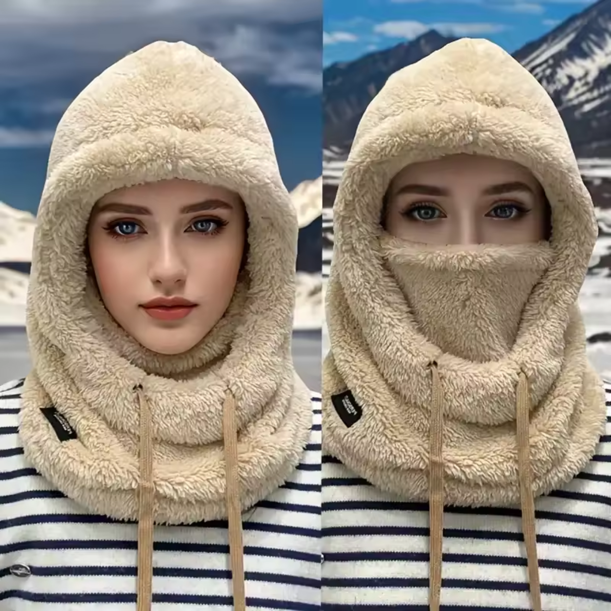 3-in-1 Waterproof and Warm Winter Balaclava