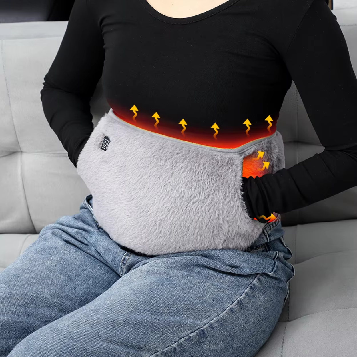 Electric Heat Belt for Back and Stomach