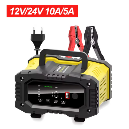 Fast 12V and 24V Car Battery Charger