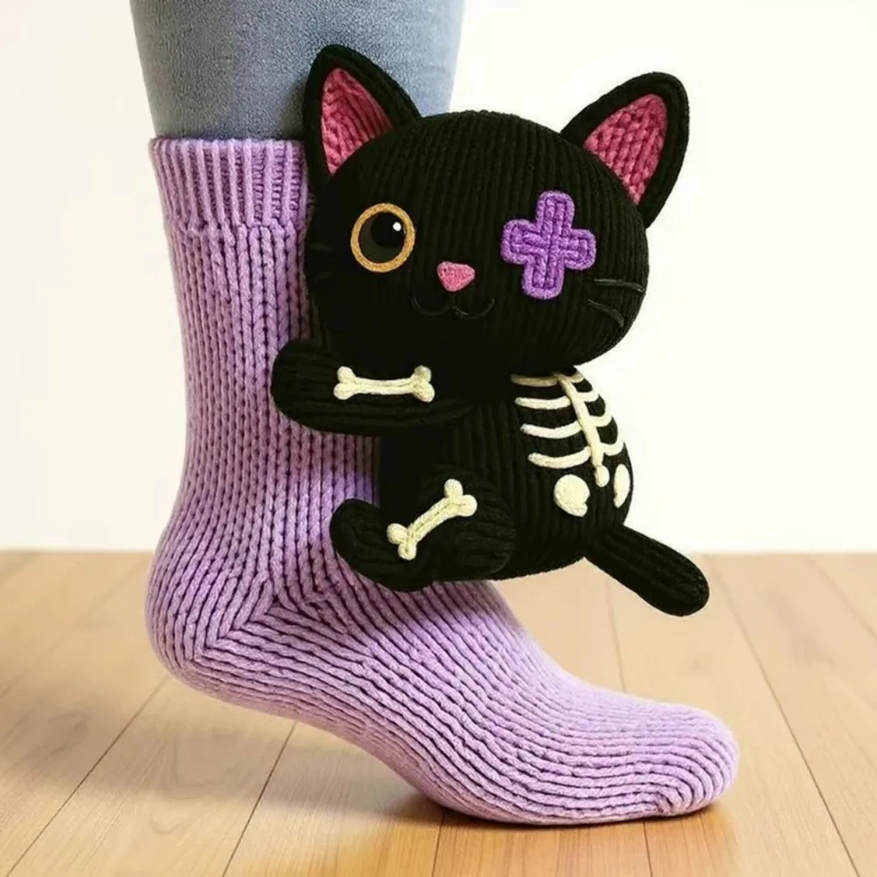 Colorful and Fun Animal Pattern Socks