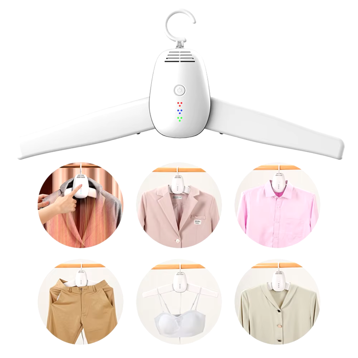 Compact Clothes Dryer Hanger