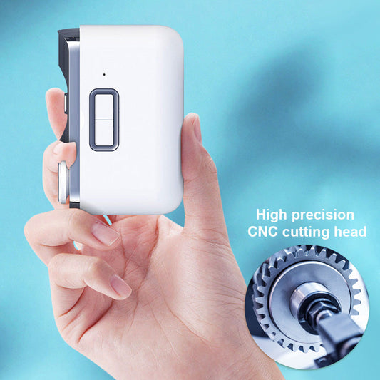 Pince à Ongles Électrique Rechargeable pour Soins de Nails Doux - Foivo
