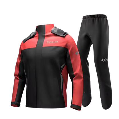 Waterproof and Reflective Motorcycle Suit for Cycling