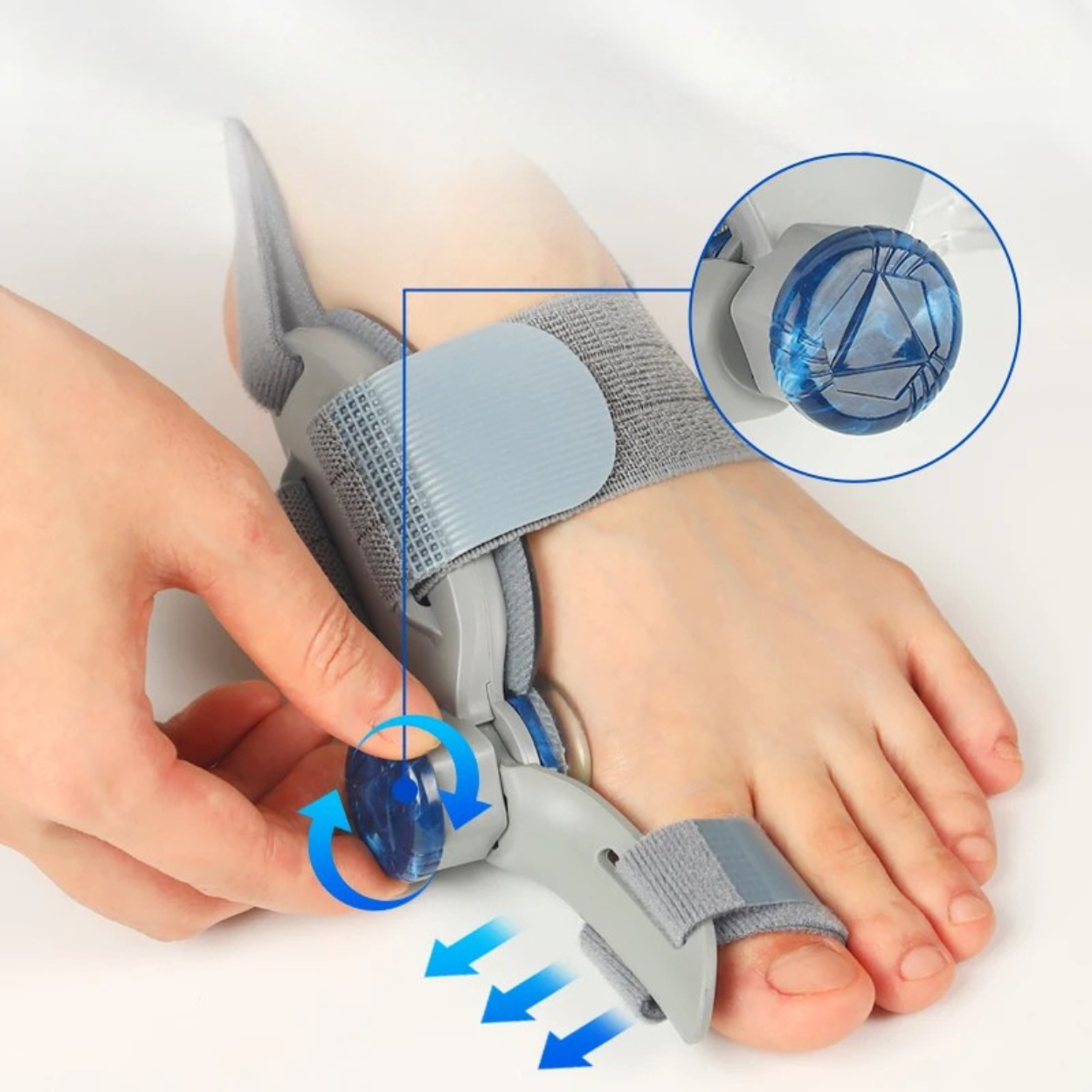 Corrective Thumb Brace for Hallux Valgus