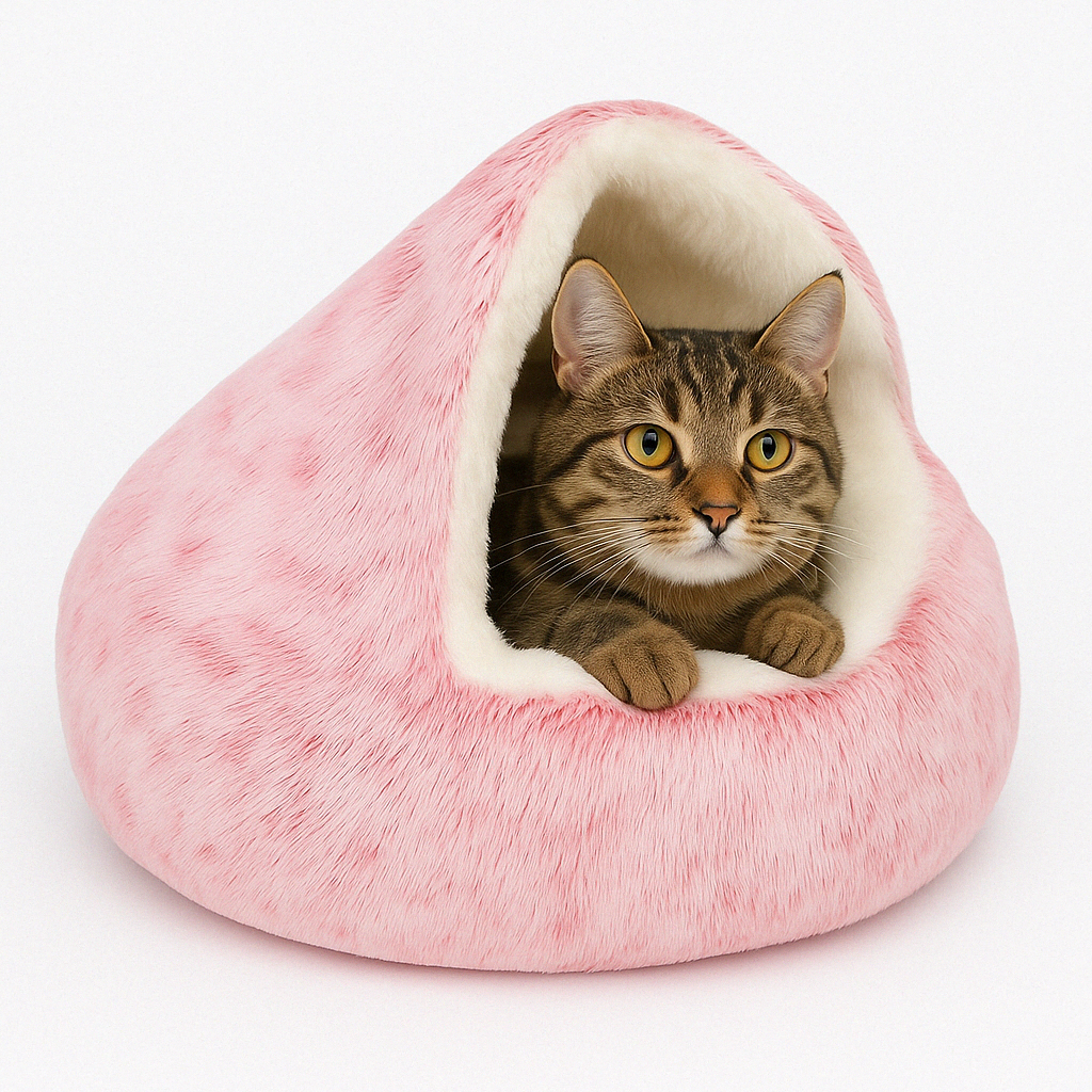 Warm Bed for Cozy Cat Anxiety