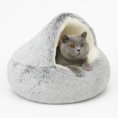 Warm Bed for Cozy Cat Anxiety