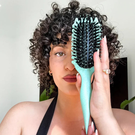 Brosse Défrisante pour Cheveux Bouclés - Foivo
