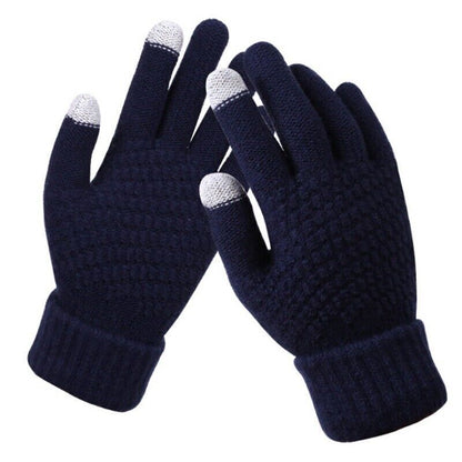 Elegant and Practical Knitted Gloves