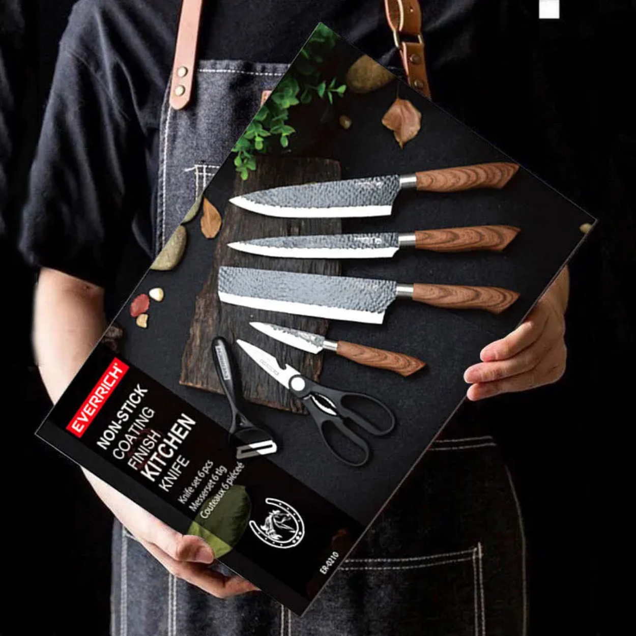 Sharp and Durable Stainless Steel Kitchen Knives