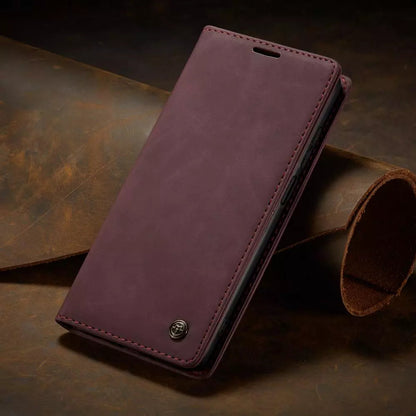 Artificial Leather Phone Case for Samsung with Card Slot