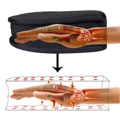 Heated Red LED and Infrared Light Therapy Gloves