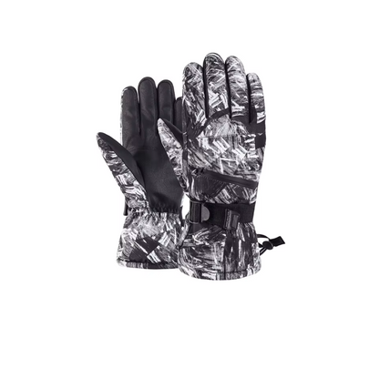 Waterproof and Heated Snow Ski Gloves
