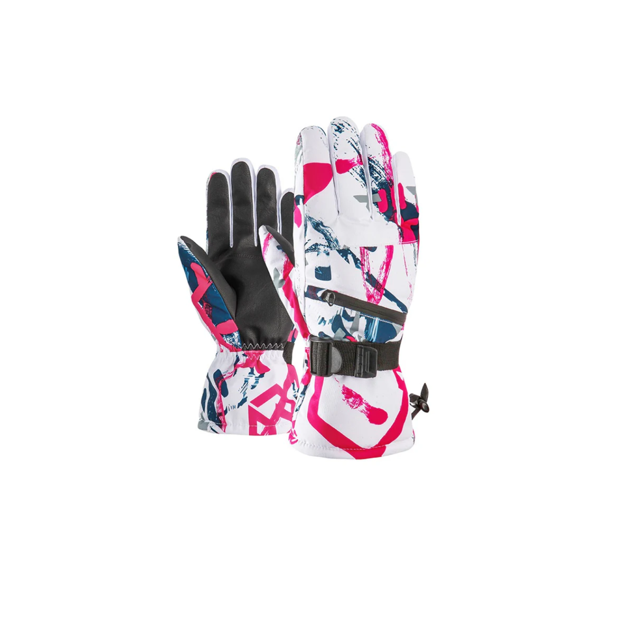 Waterproof and Heated Snow Ski Gloves