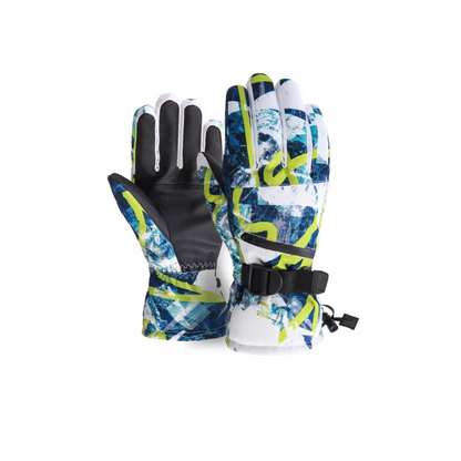 Waterproof and Heated Snow Ski Gloves