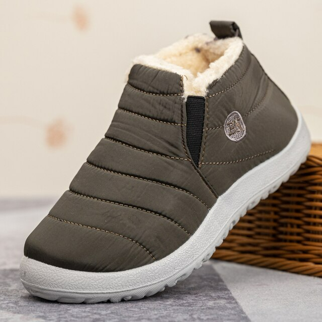 Warm and Grippy Winter Ankle Boots