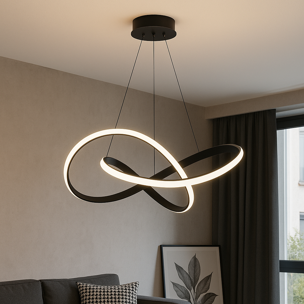 Modern LED Hanging Dining Room Light Fixture