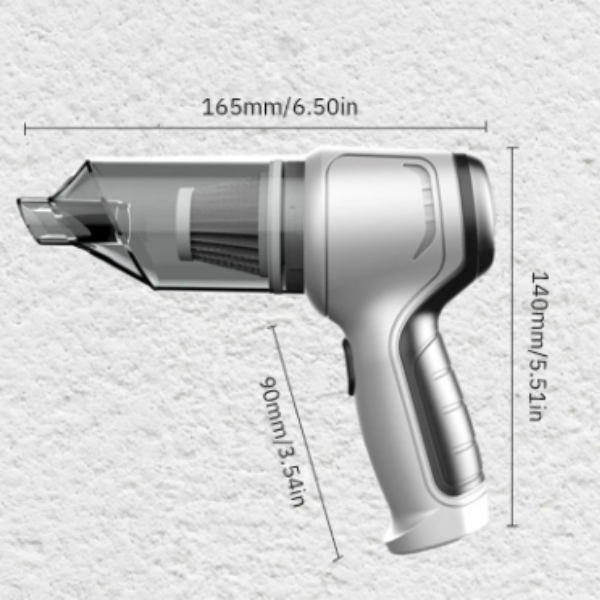 Marcherelle™ – Aspirateur Voiture Sans Fil Puissant 3-en-1