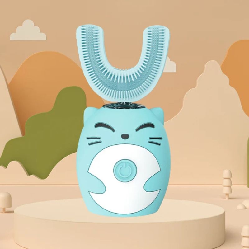 Marcherelle™ – Brosse à Dents Électrique Bébé Rechargeable