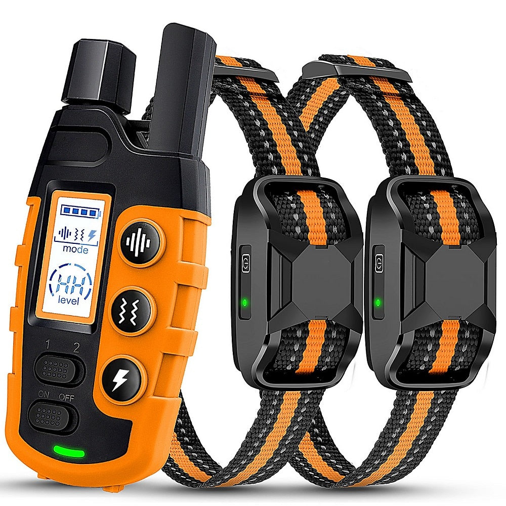 Marcherelle™ – Collier de Dressage Chien, Étanche avec 3 Modes Réglables