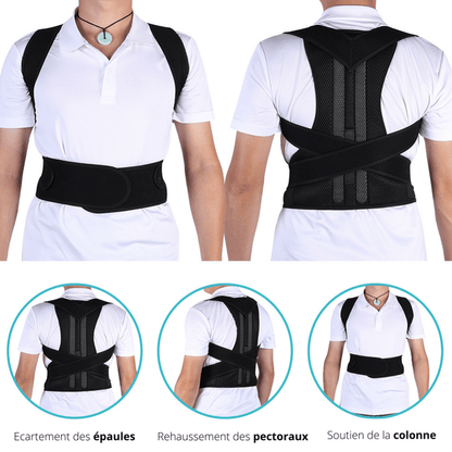 Marcherelle™ – Correcteur de Posture Réglable Soulagement des Douleurs et Confiance