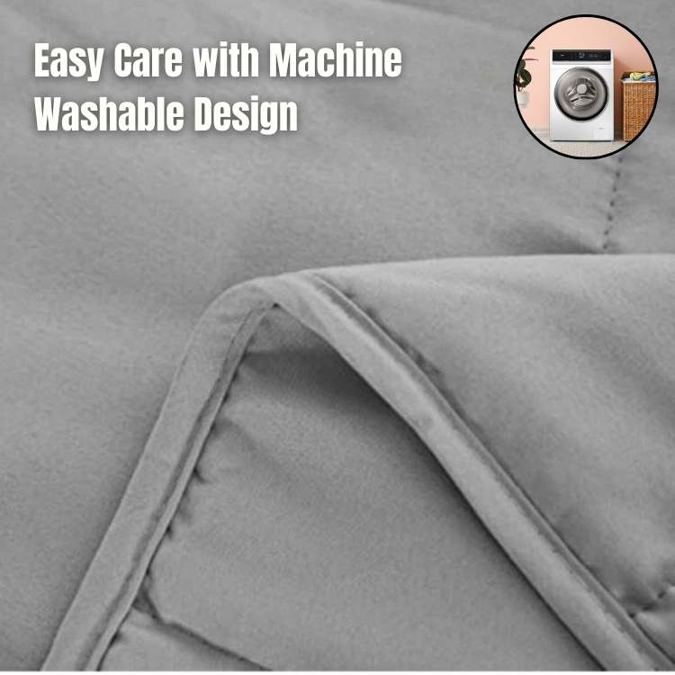 Marcherelle™ – Couverture Lestée Premium – Soulagement du Stress et Sommeil Profond