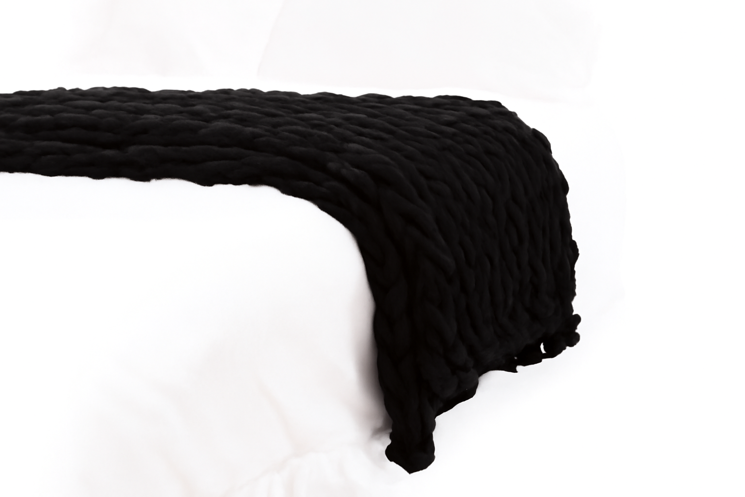 Marcherelle™ – Couverture Lestée Tricotée – Réduit le Stress et Améliore le Sommeil