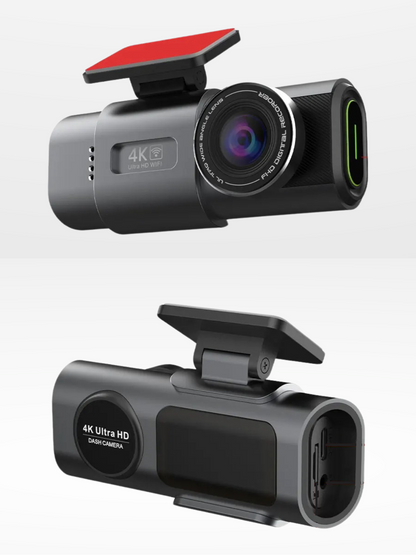 Marcherelle™ – Dashcam 4K Ultra HD Voiture avec GPS Intégré