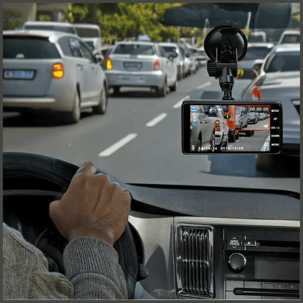 Marcherelle™ – Dashcam Voiture Avant & Arrière avec Vision Nocturne