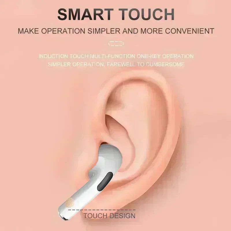 Marcherelle™ – Écouteurs Bluetooth Sans fil avec Suppression du Bruit et 24h d’Autonomie