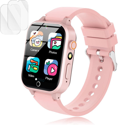 Marcherelle™ – Montre Intelligente pour Enfants avec Caméra HD & 26 Jeux Éducatifs