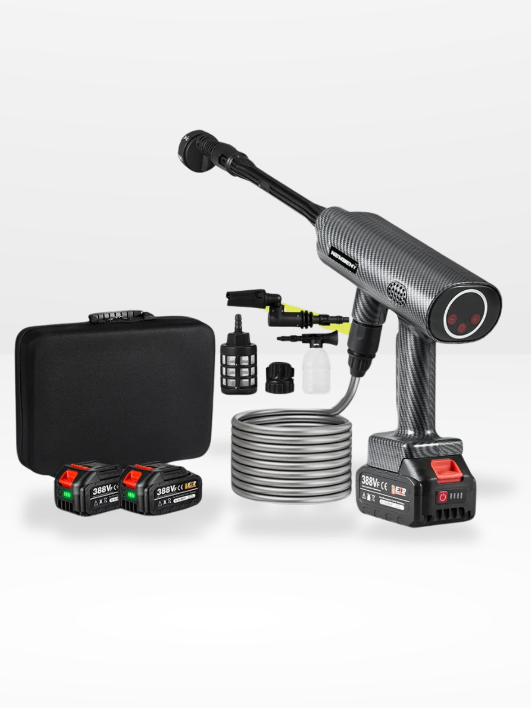 Marcherelle™ – Nettoyeur Haute Pression Sans Fil 60 Bars Portable et Compact