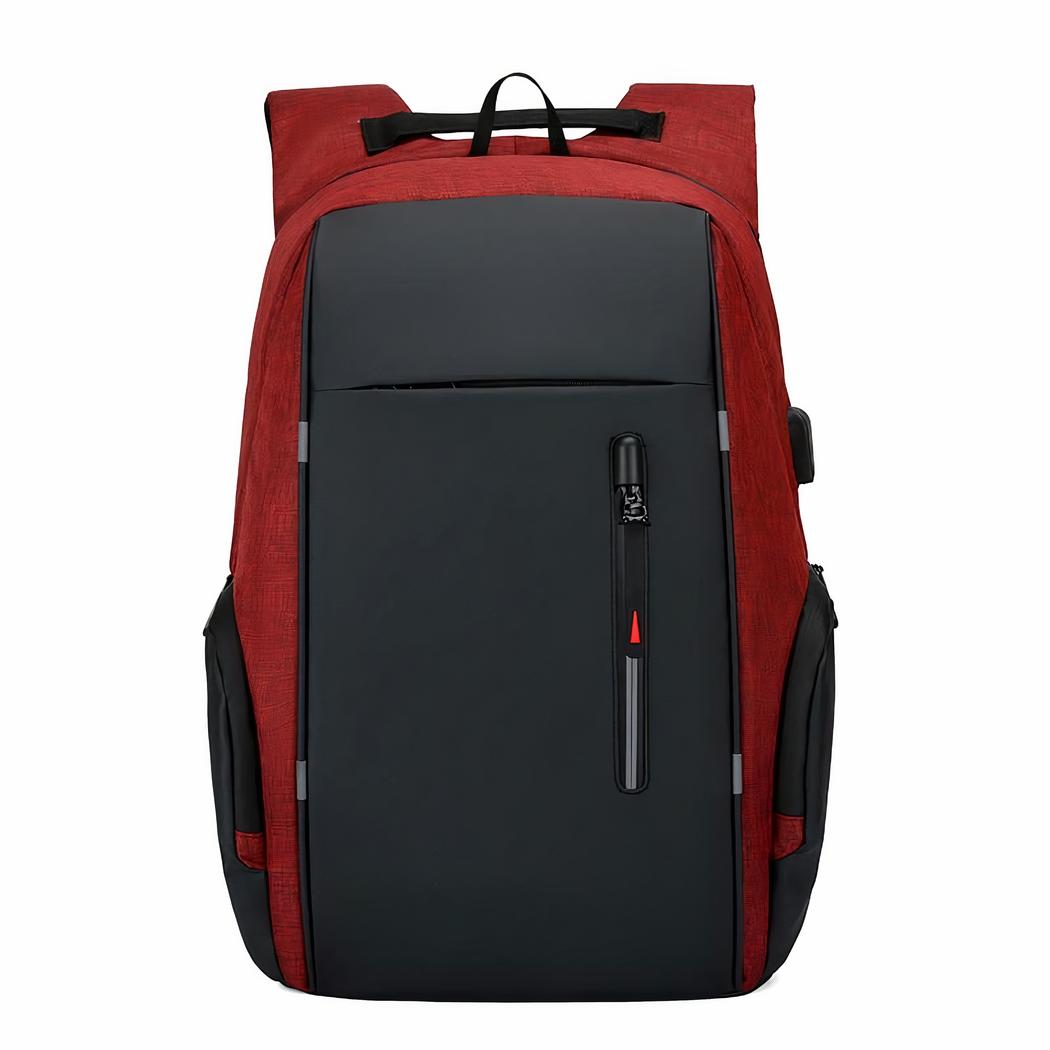 Marcherelle™ – Sac à Dos Imperméable Avec Chargeur USB et Poche pour Ordinateur